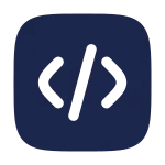Code Square SVG Icon